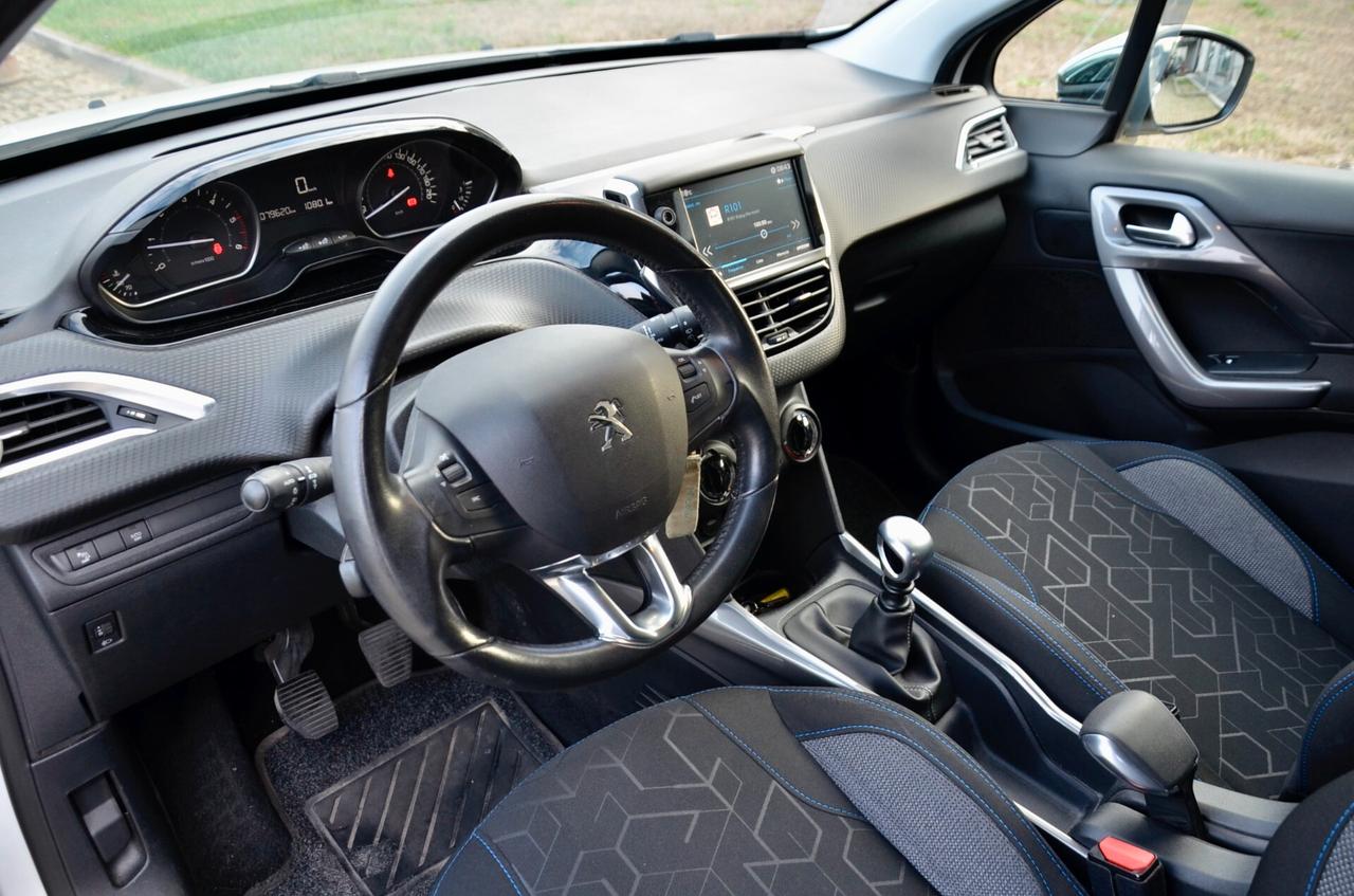 PEUGEOT 2008 1.5 BLUEHDI STYLE 102cv, UFF ITALIANA, SERVICE DIMOSTRABILI, RETROCAMERA, APPLE ANDROID, PERMUTE