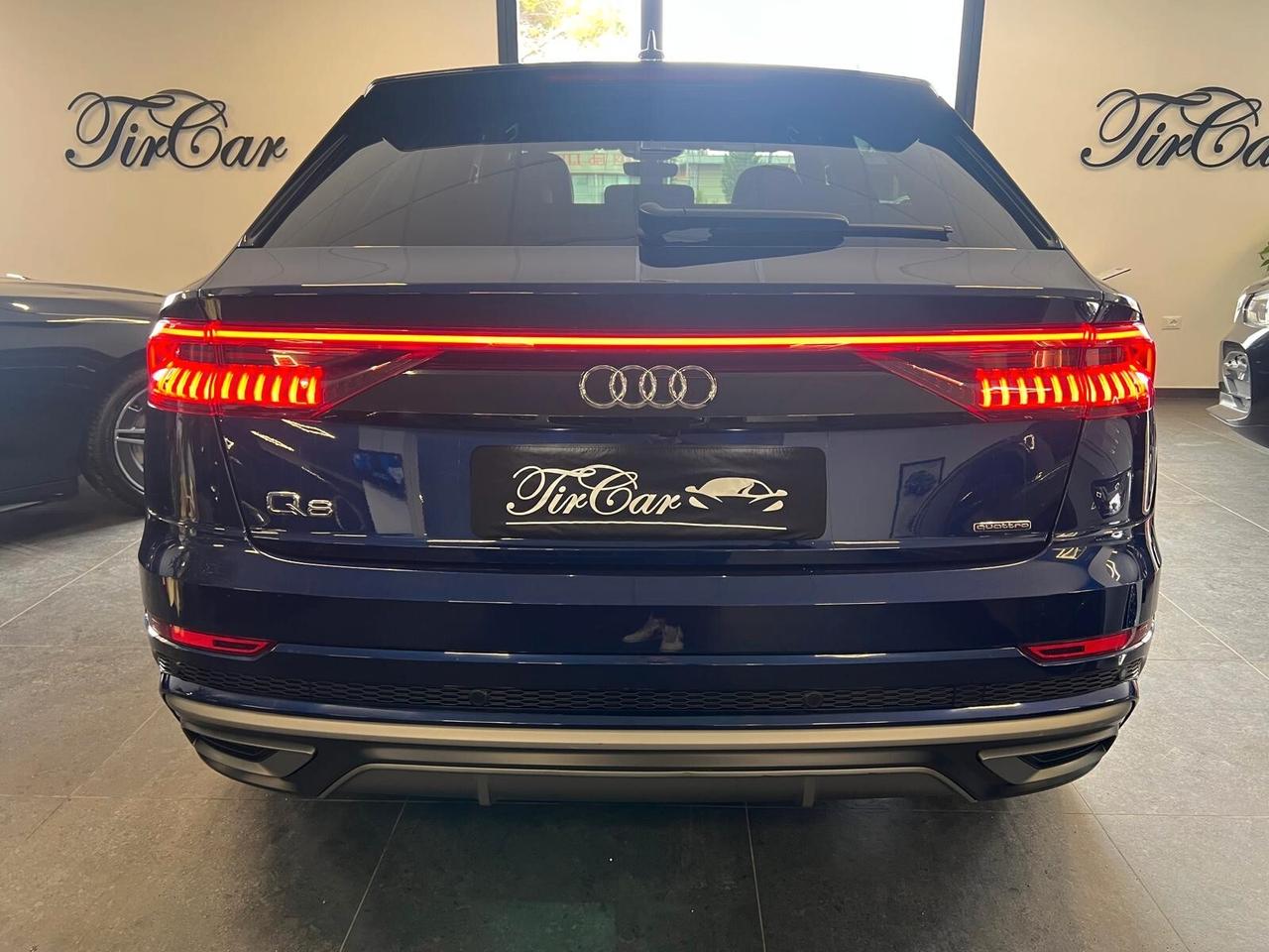 AUDI Q8 50 3.0 TDI MHEV S-LINE 286CV PELLE NAVI CAM QUATTRO ANNO 2021