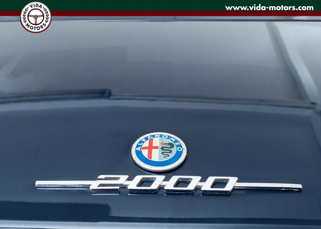 Alfa Romeo GT 2000 Veloce * BLU OLANDESE * RESTAUR