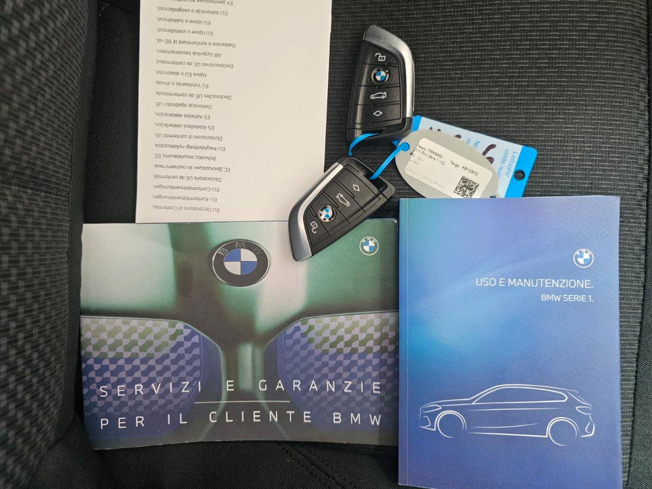 BMW 116 d Advantage auto + TETTO APRIBILE