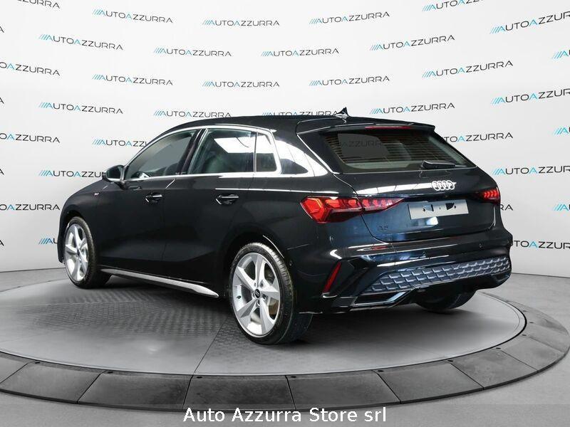 Audi A3 SPB 35 TFSI S line edition 150CV S-tronic *TETTO, 18", MATRIX, PROMO AZZURRA*