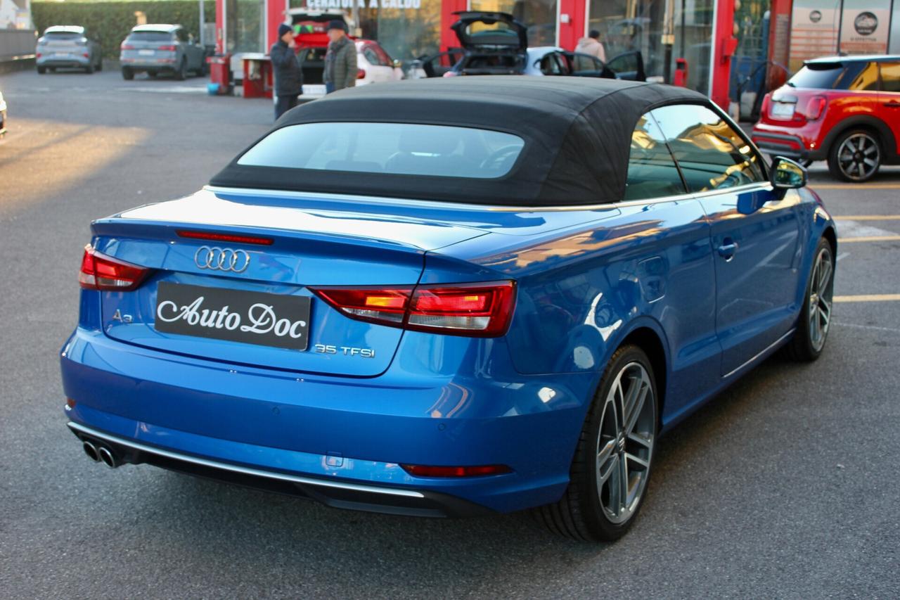 Audi A3 Cabrio 35 TFSI S-tronic ADMIRED SEDILI SPORTIVI PRONTA CONSEGNA!