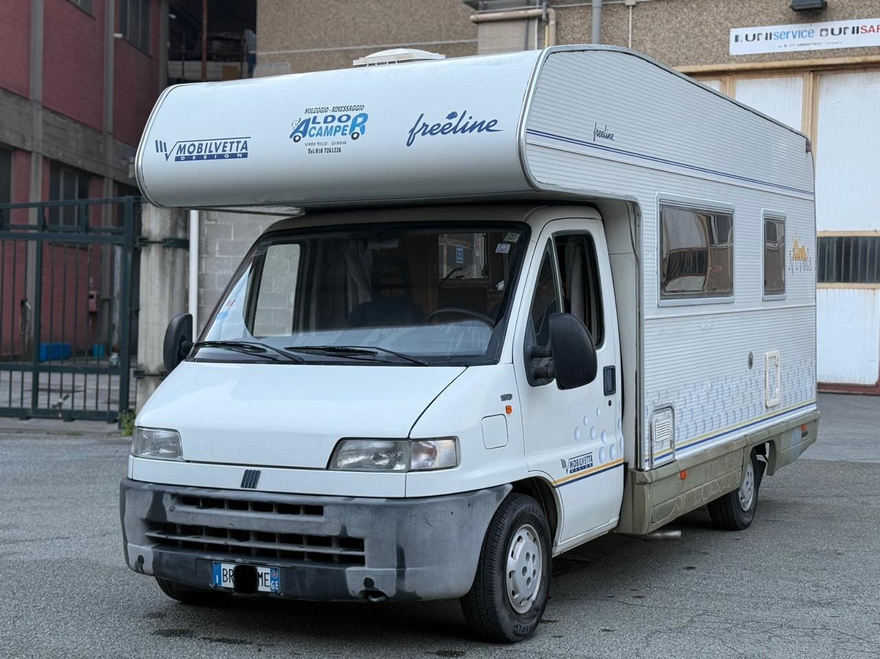 Fiat Ducato Mobilvetta 1.9 TD turbo 6 posti