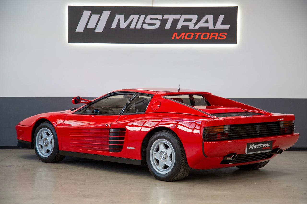 Ferrari Testarossa Monospecchio Monodado Cert. Ferrari Classiche