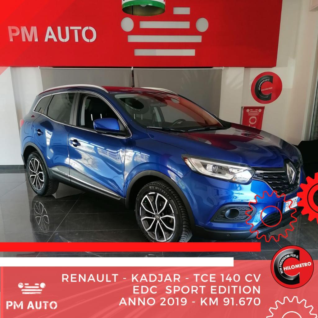 RENAULT - Kadjar - TCe 140 CV EDC FAP Sport Edition