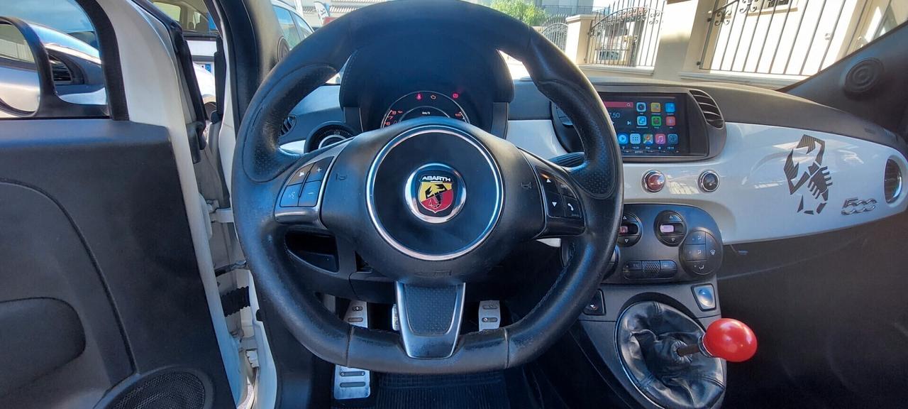 ABARTH 1,4 TURBO 160CV AKRAPOVIC CON IMPIANTO GPL LANDI RENZO NAVIGATORE TELEFONO IMPECCABILE