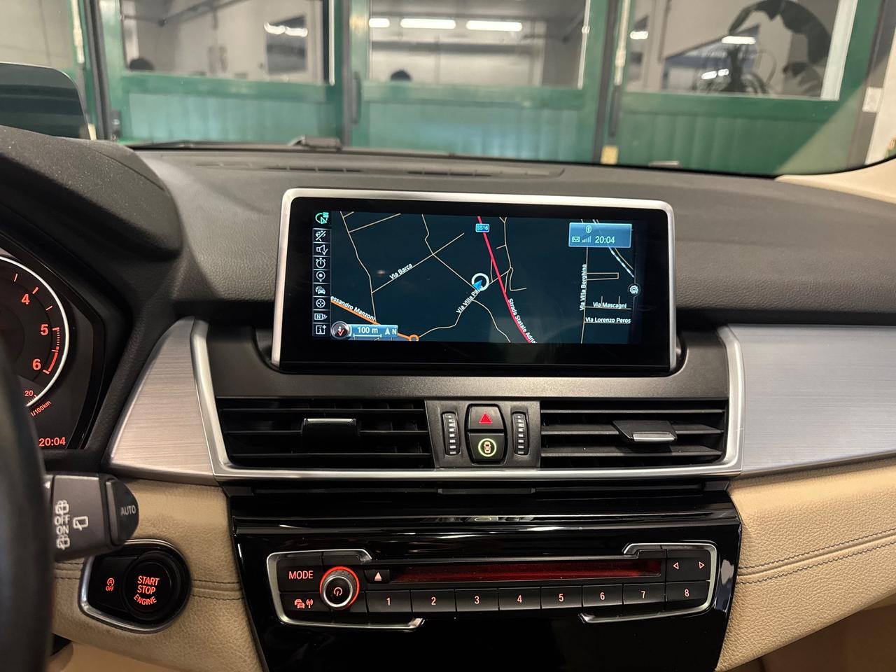 Bmw 2er Active Tourer 218d Luxury Tetto, Head display FULL