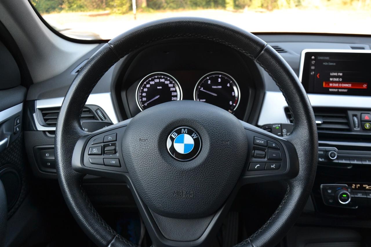 Bmw X1 1.5D 116CV AUTOMATICA PREZZO SENZA VINCOLI UNIPRO' ITALIANA FATTURABILE GARANZIA 12M TAG