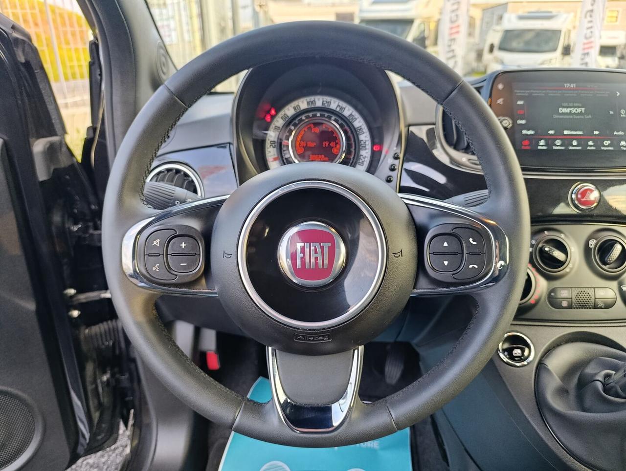 Fiat 500 1.0 hybrid 70cv Sensori di Parcheggio tetto Pan