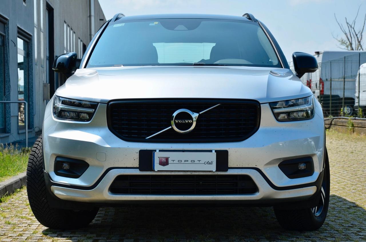 VOLVO XC40 2.0 d4 R-DESIGN AWD 190cv GEARTRONIC, EURO 6D, UFF ITALIANA, SERVICE DIMOSTRABILI, FULL LED, RETROCAMERA, APPLE ANDROID, PERMUTE