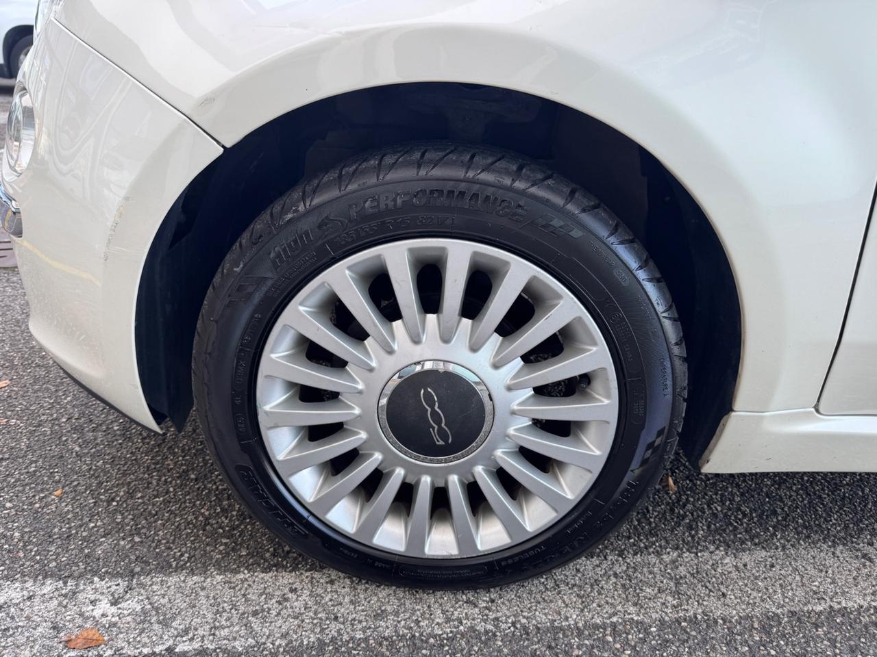 Fiat 500 1.2 Lounge bianco perla