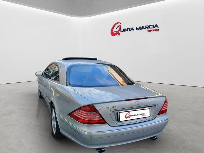 Mercedes-Benz Classe CL 600 500cv BITURBO ASI TARGA ORO-UNICA