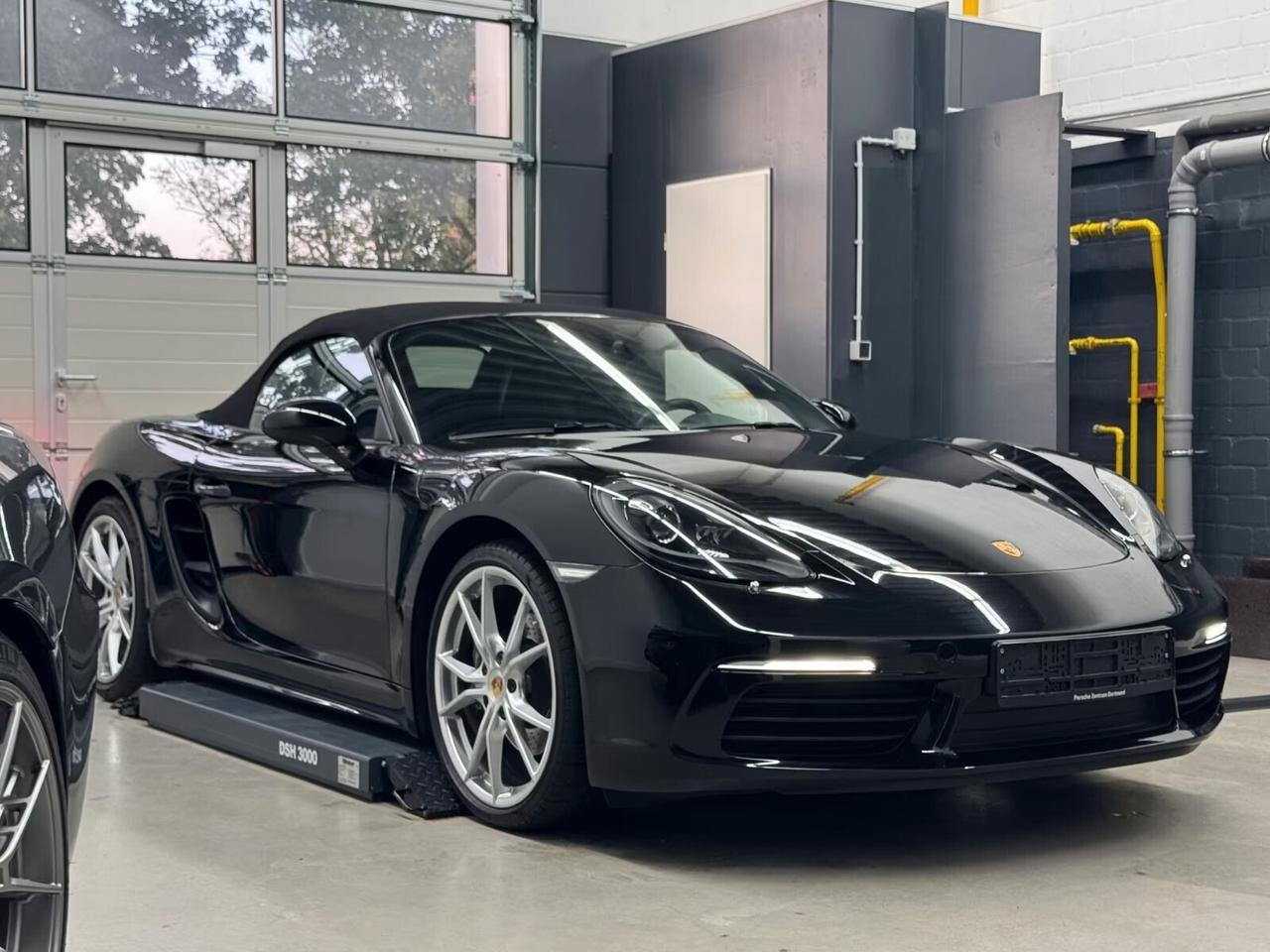 Porsche boxster 718 Spyder 2.0 Scarico sportivo nero, C 20'