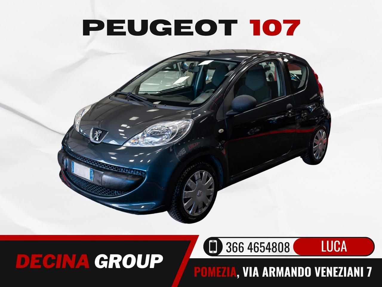 Peugeot 107 1.0 68 cv 3p. Desir