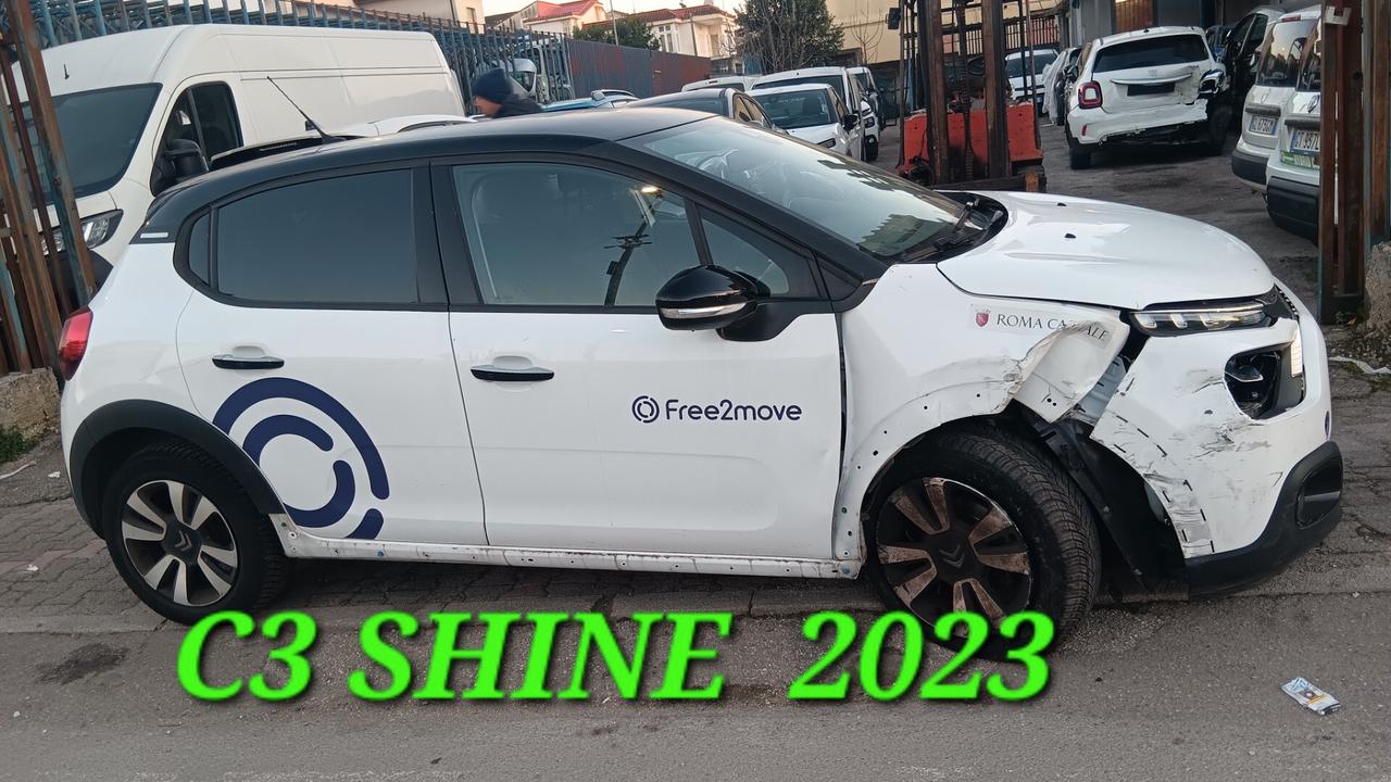 Citroen C3 SHINE INCIDENTATA SINISTRATA MONDIALCARS 023