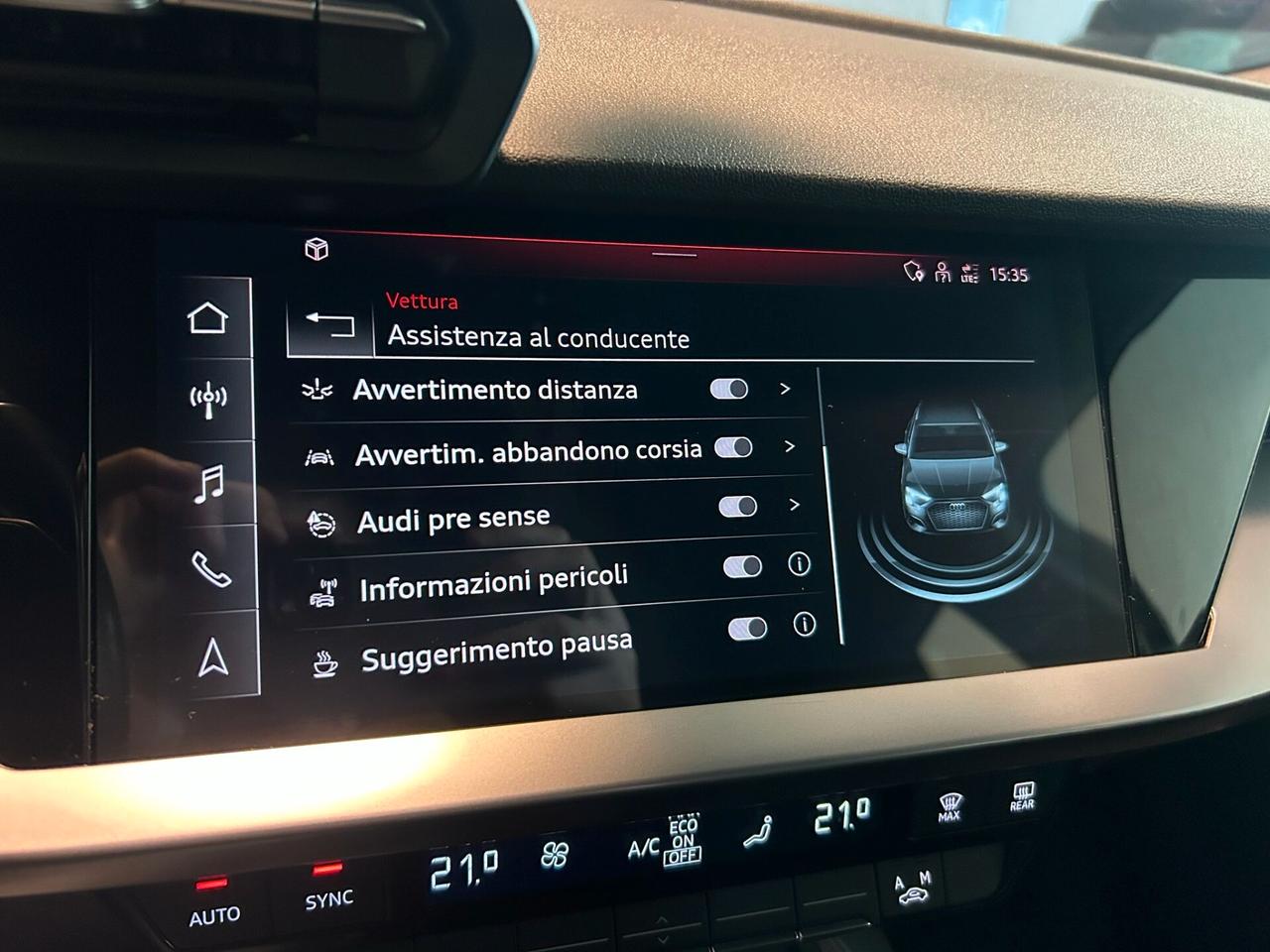 Audi A3 SPB 35 TDI S tronic Business Advanced