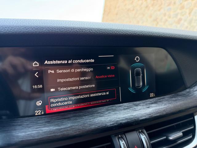 ALFA ROMEO Stelvio 190CV Q4 19'' BLACK+RETROCAMERA+2PDC+PACKBLACK