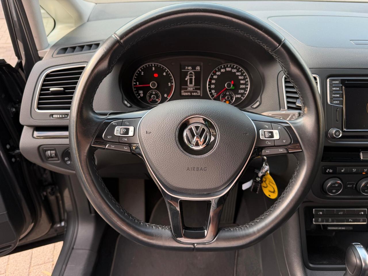 Volkswagen Sharan II 2017 2.0 tdi Executive 4motion 184cv dsg gancio traino