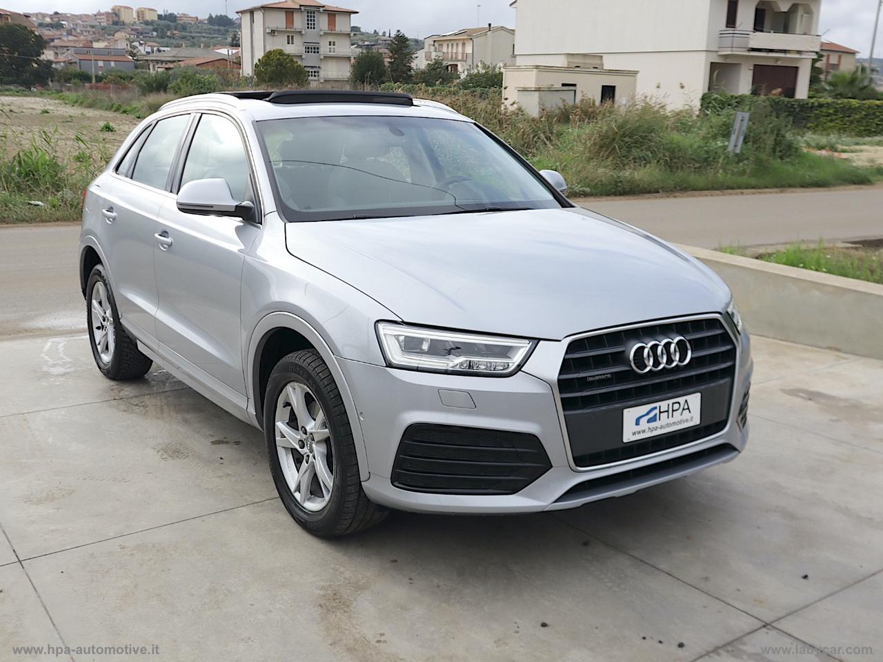 AUDI Q3 2.0TDI 184CV S-TRONIC quattro Sport TETTO NAVI LED PELLE