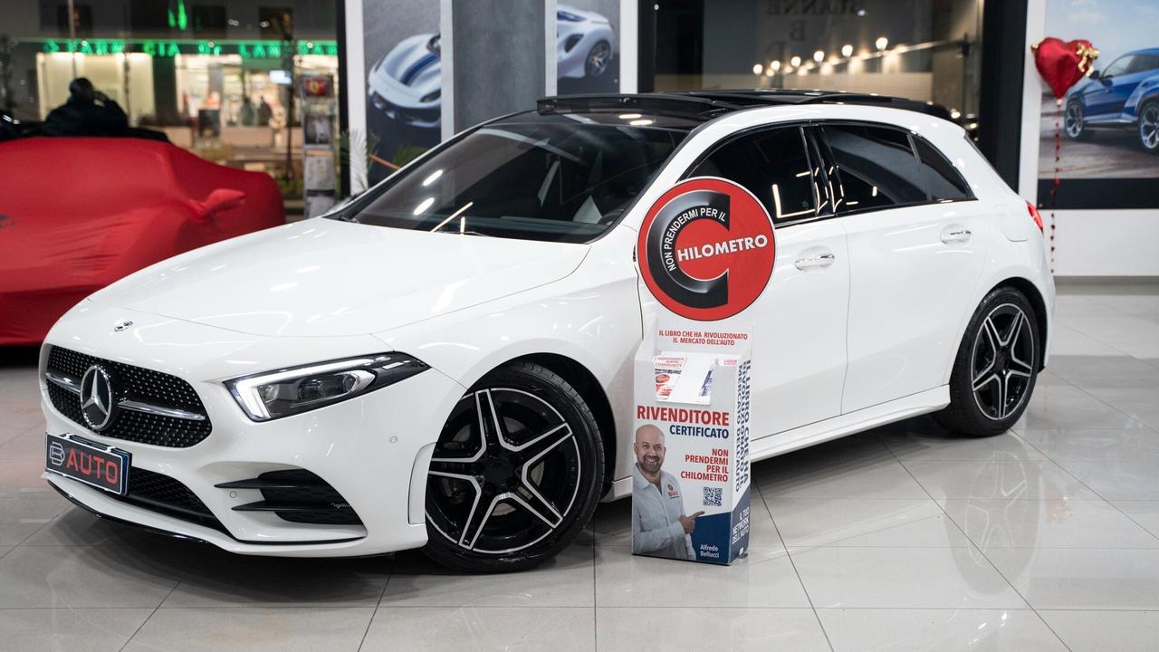 Mercedes-benz A 180 D PREMIUM PLUS AMG TETTO PACK LUCI MULTIBEAM FULL
