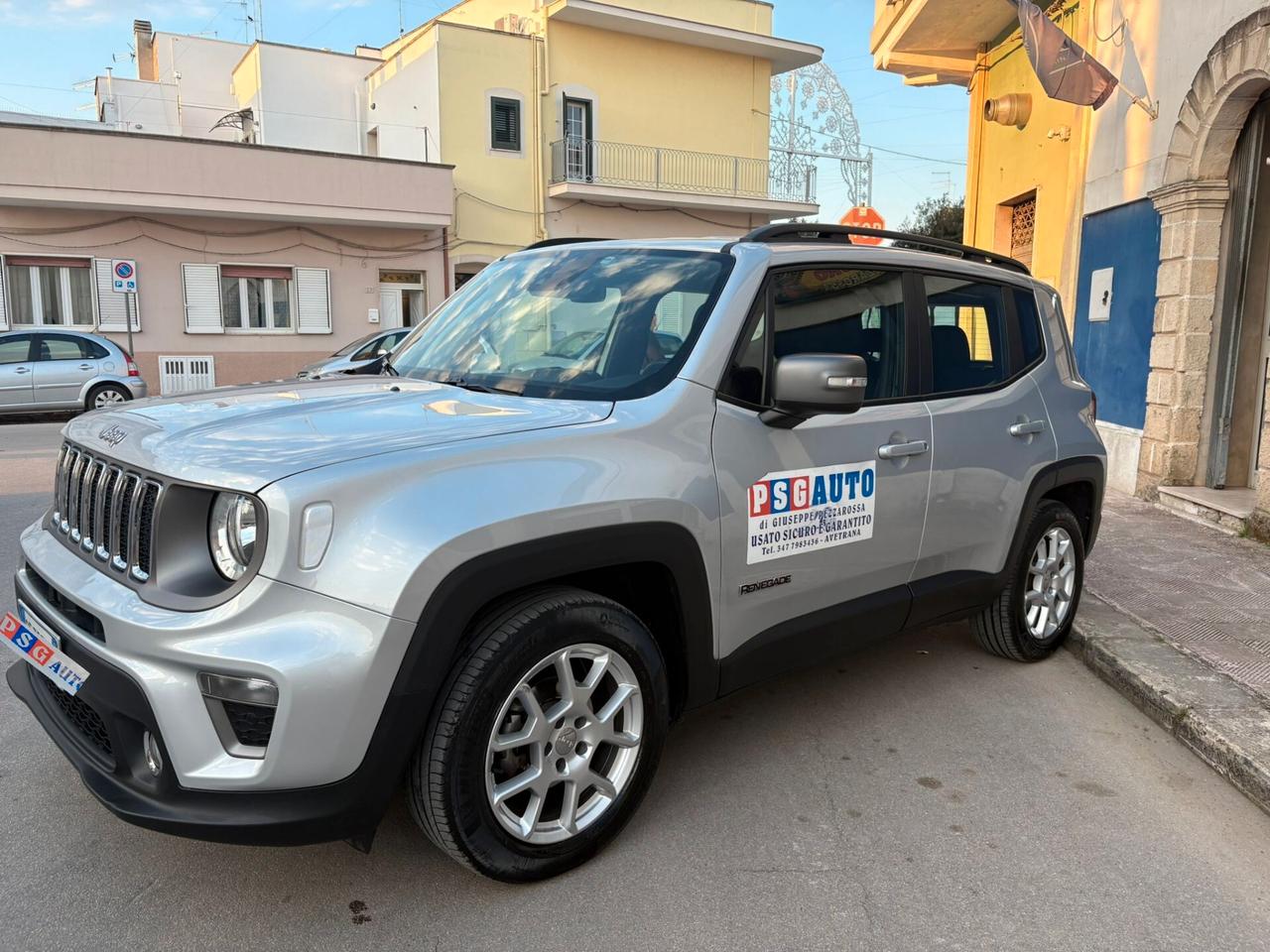 JEEP RENEGADE 1.6 MJT 130CV 2021 TUTTA TAGLIANDATA JEEP COMPRESA DISTRIBUZIONE