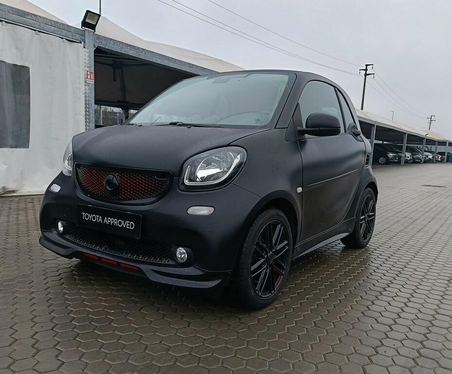 Smart fortwo coupe 0.9 Turbo Parisblue Brabus Style twinamic