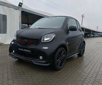 Smart fortwo coupe 0.9 Turbo Parisblue Brabus Style twinamic
