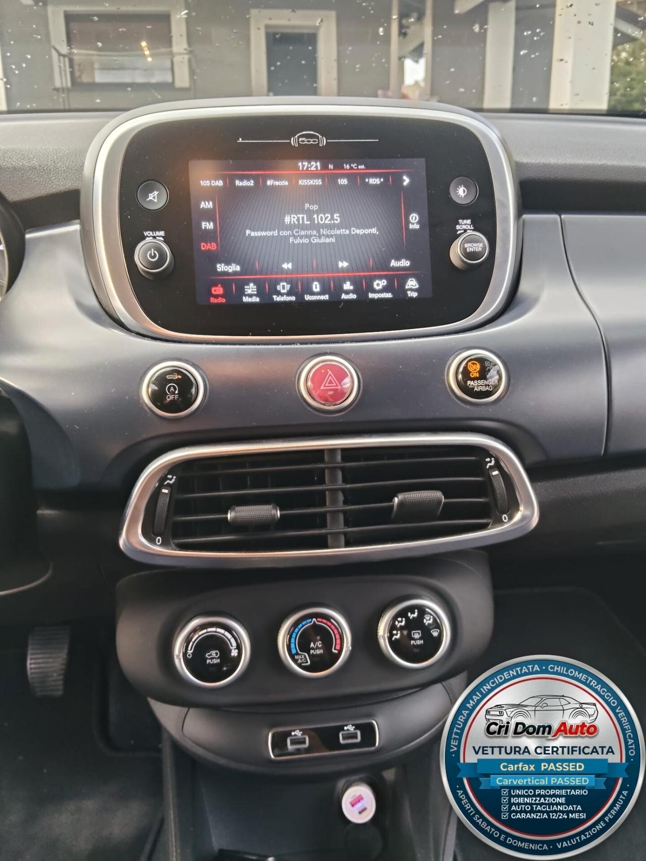 Fiat 500X 1.3 MultiJet 95 CV Cross