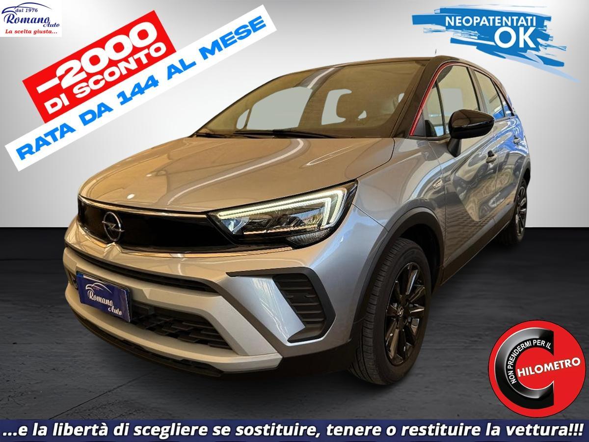 OPEL - Crossland 1.2 GS Line 83cv#OK NEO PATENTATI!