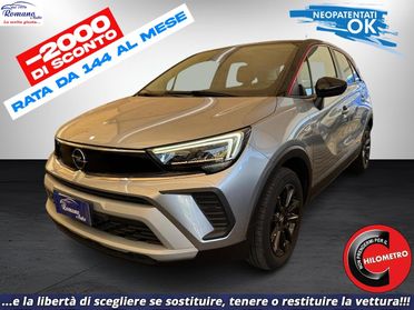 OPEL - Crossland 1.2 GS Line 83cv#OK NEO PATENTATI!