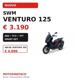 SWM Venturo 125 nuovo – ABS TCS TFT Smart Key – € 3.190