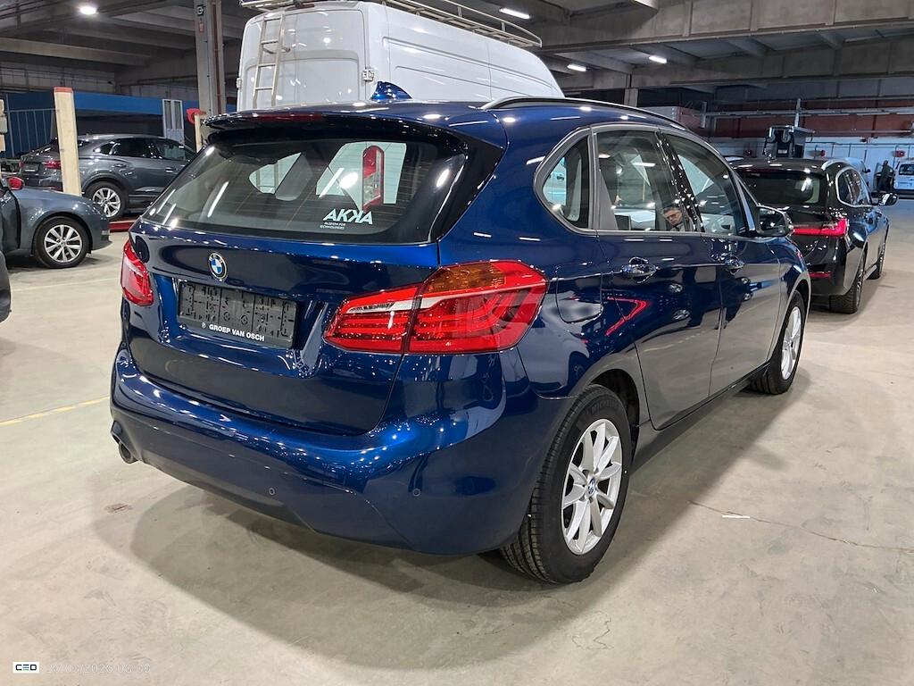 BMW 216D ACTIVE TOURER 116CV 6M. BUSINESS ADVANTAGE ( FARI LED - PELLE - TETTO PANORAMICO APR. - CRUISE - NAVI )