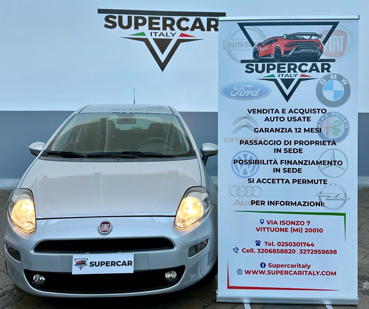 Fiat Punto 1.2 Benz, Euro 6, si neopat, uni propriet, perfetta
