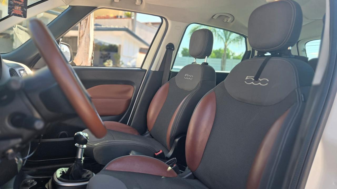 Fiat 500L 1.4 tjt Trekking 120CV Uff Italy Navi USB Pelle