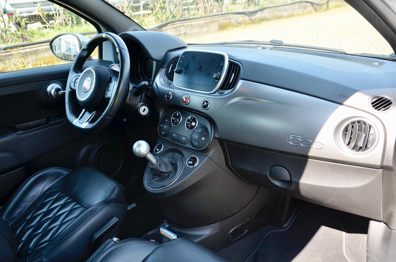 ABARTH 595C TURISMO 1.4 TURBO 165cv, UNICOPROPRIETARIO, UFF ITALIANA, SERVICE DIMOSTRABILI, SCARICO MONZA, FARI XENO, APPLE ANDROID, PERMUTE