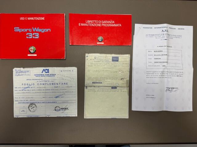 Alfa Romeo 33 1.3 IE cat L ASI UNIPROP