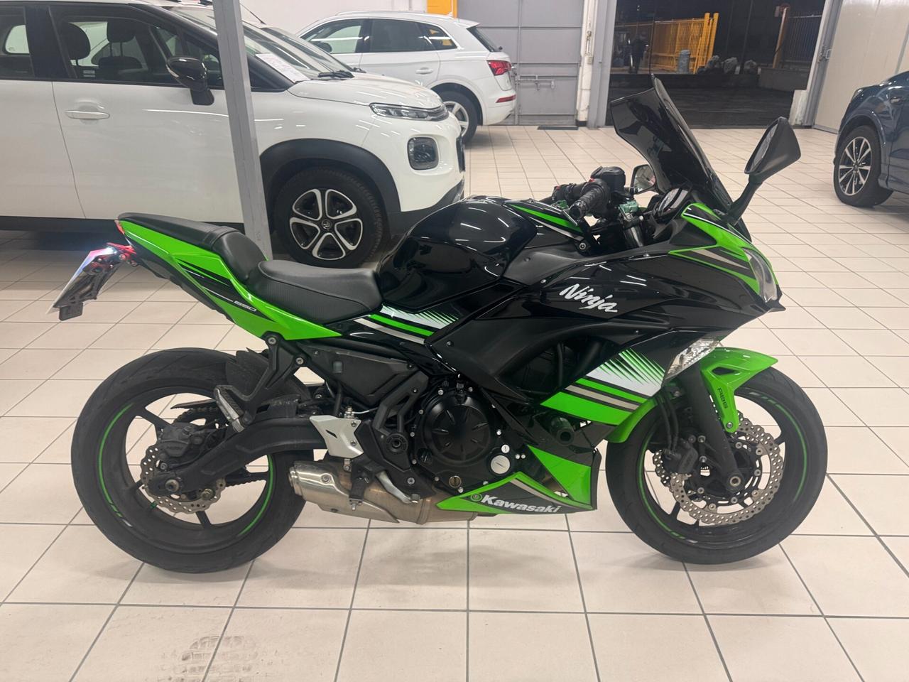 Kawasaki Ninja 650 DEPOTENZIATA 35 KW GUIDABILE CON A2