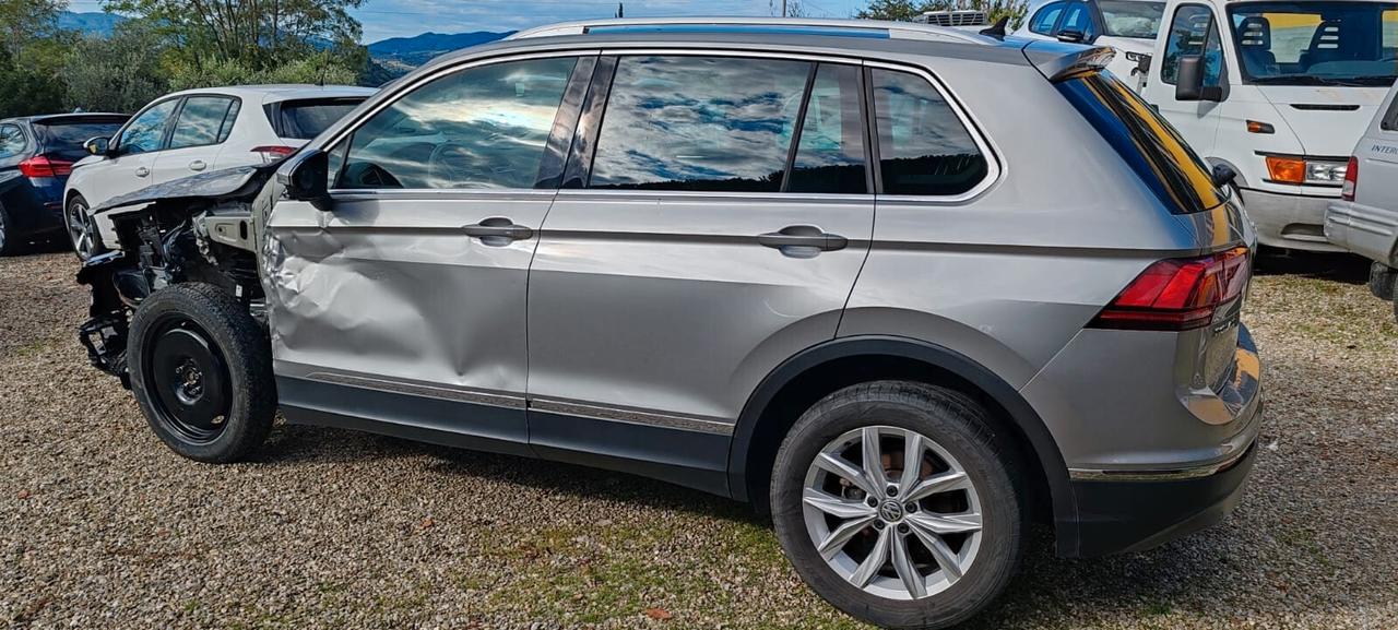 Volkswagen Tiguan 2.0 TDI 4x4 Incidentata