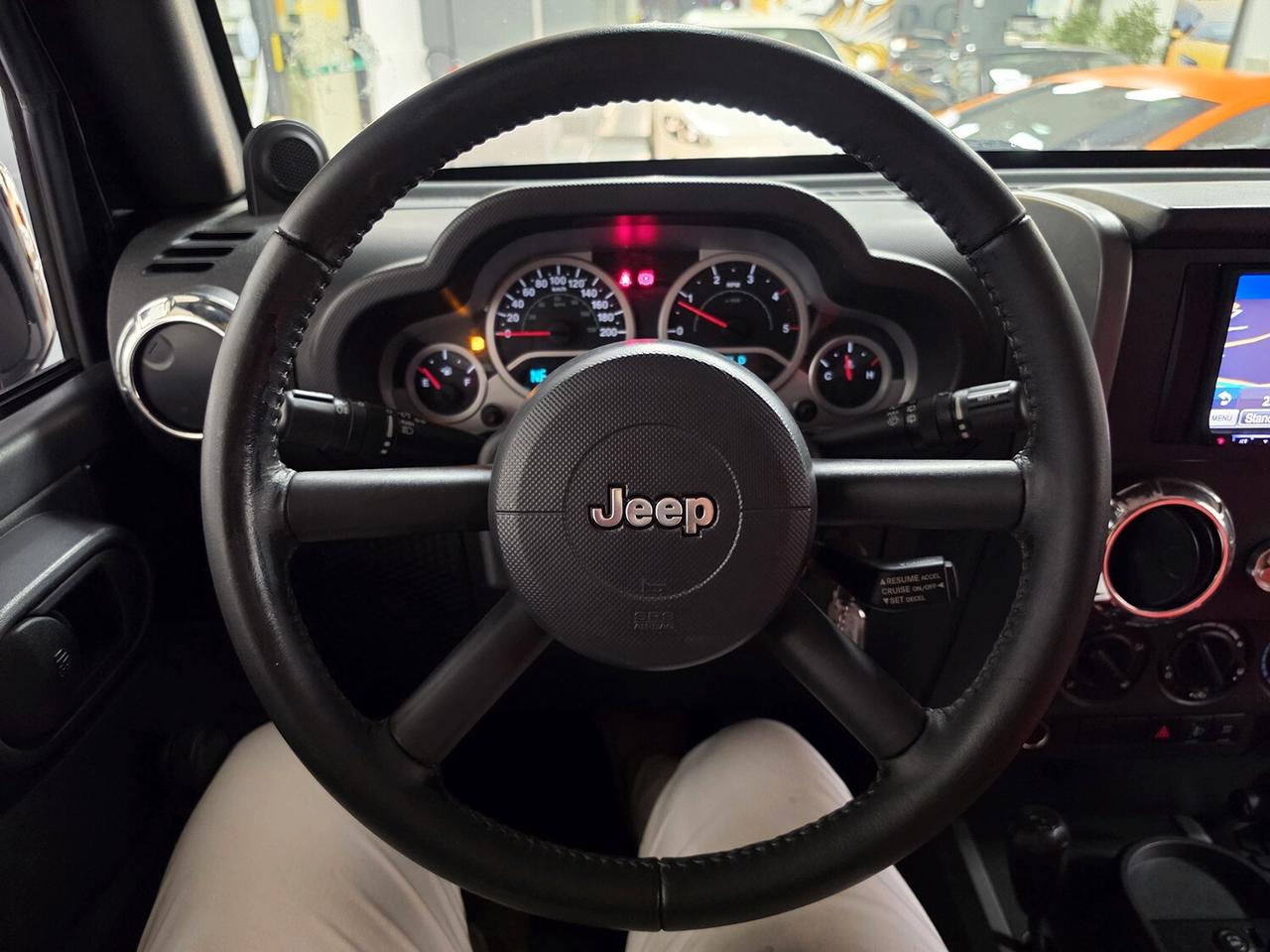 Jeep Wrangler III 2007 3p 2.8 crd Sahara auto INTERNI ROSSI _ HARD + SOFT TOP _ GARANZIA 12 MESI _ GANCIO TRAINO OMOLOGATO