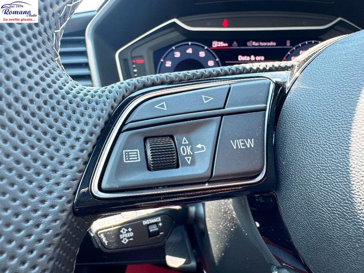 AUDI - A1 Sportback 30 TFSI S tronic Identity Black#S-LINE INTERNO!4 ANNI GARANZIA AUDI!