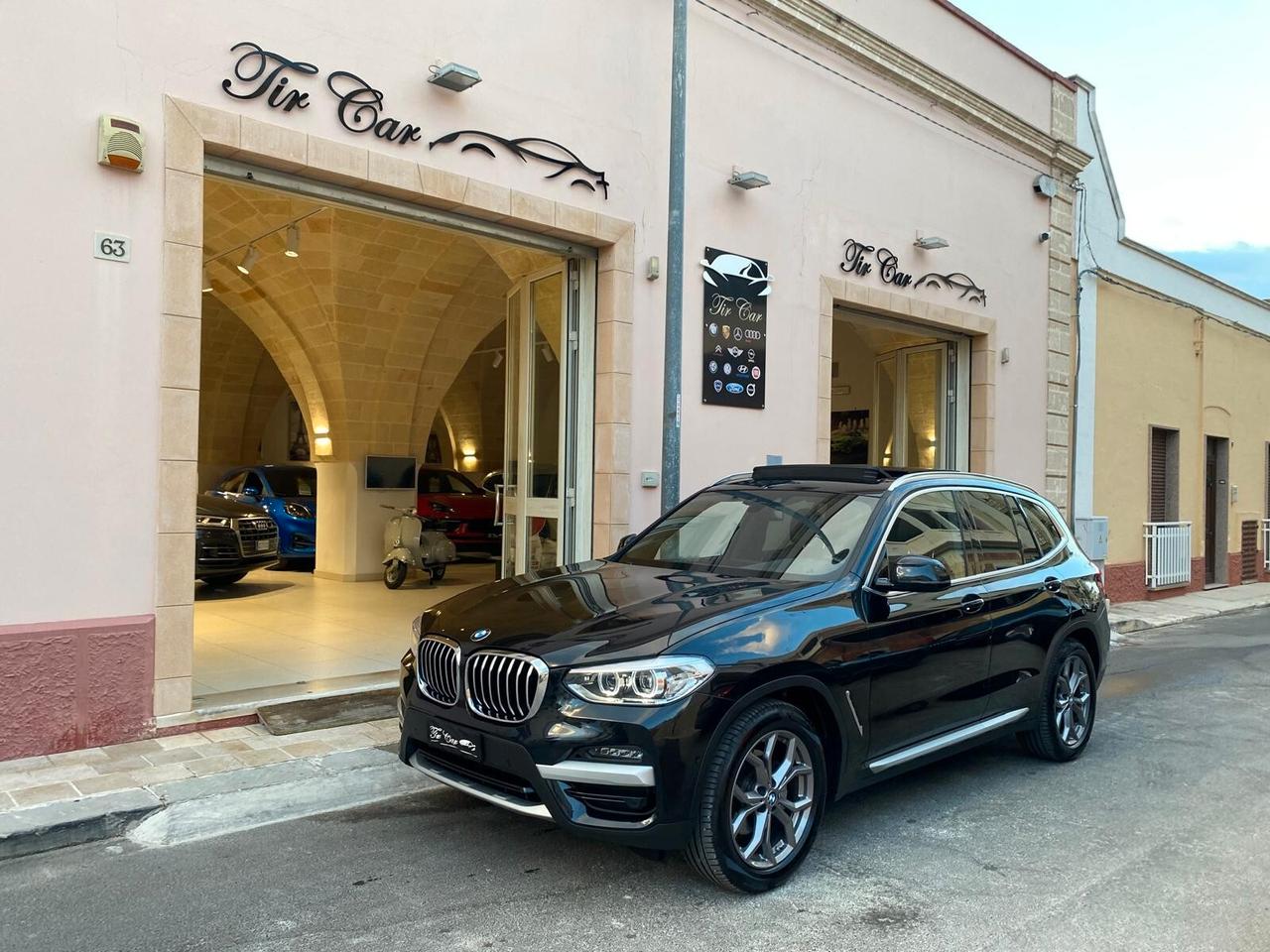 BMW X3 20D X-DRIVE X-LINE MHEV 48V 190CV TETTO PELLE CAM ANNO 2021