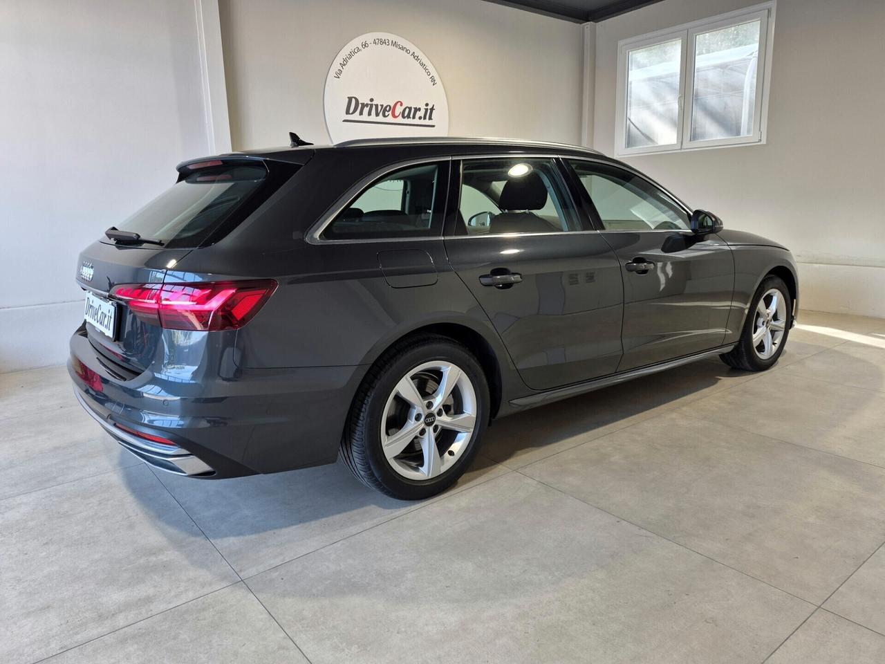 Audi A4 AVANT 35 2.0 TDI MHEV ADVANCED 163CV S-TRONIC LED CARPLAY NAVI COCKPIT PLUS CLIMA 3 ZONE