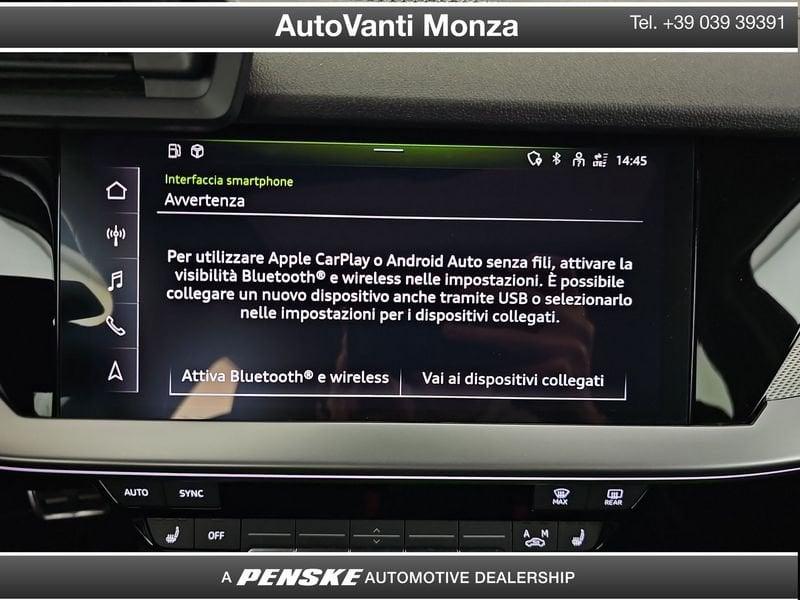 Audi A3 S3 SPB TFSI 310 CV quattro S tronic sport attitude