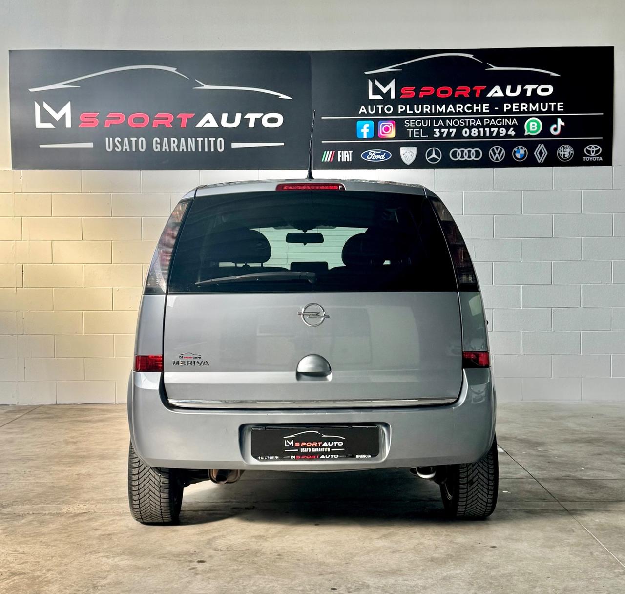OPEL MERIVA 1.6 16v UNICOPRO SOLO 72 MILA KM GARANZ 12 MESI