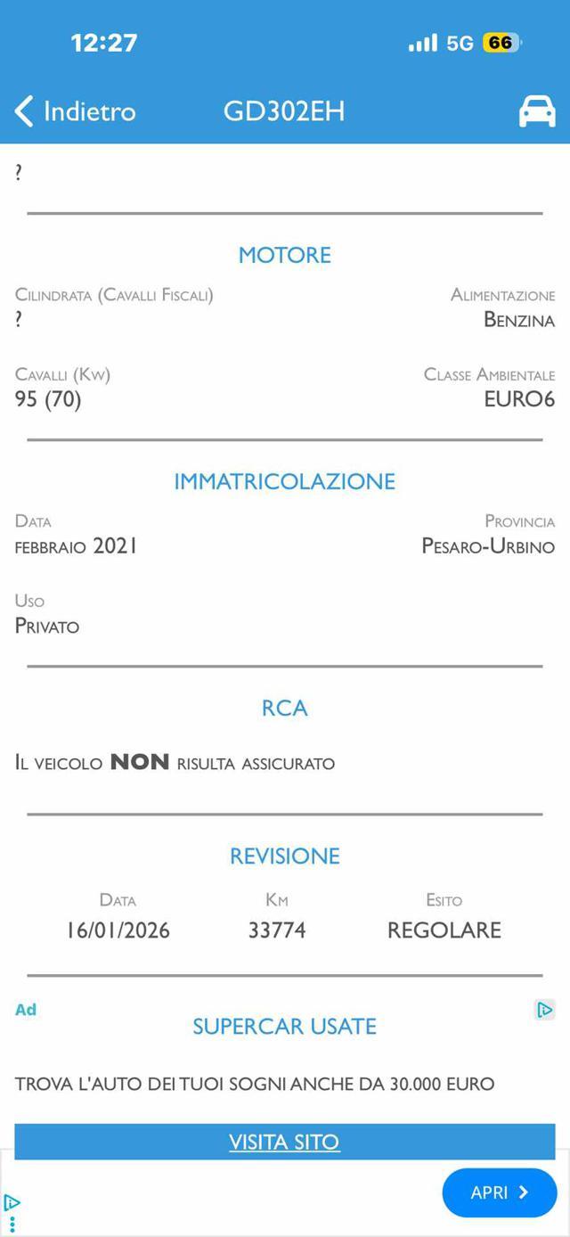 FIAT 500L 1.4 95 CV S&S Connect