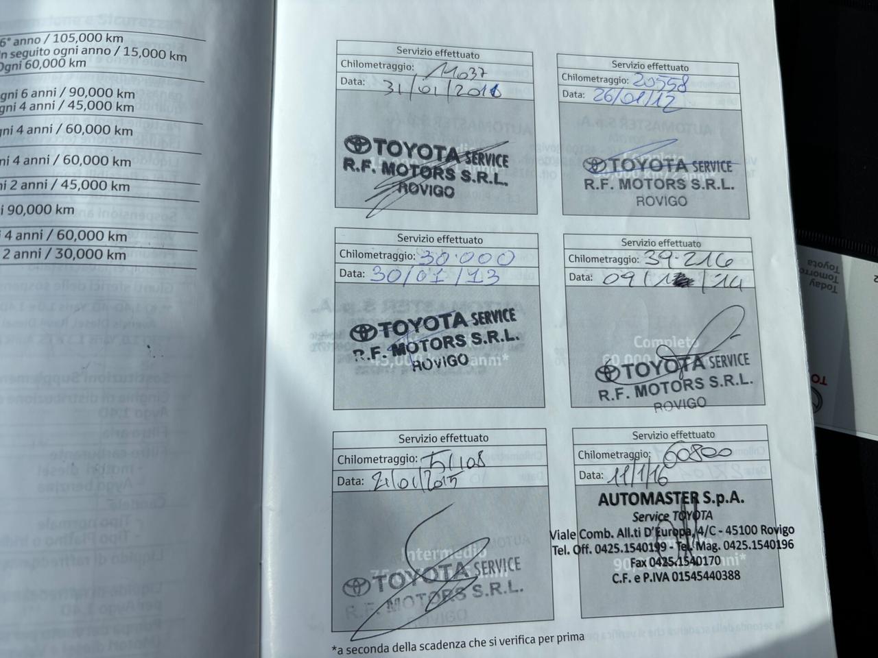 Toyota Yaris 1.3 5 porte Sol-2010"KM CERTIFICATI"