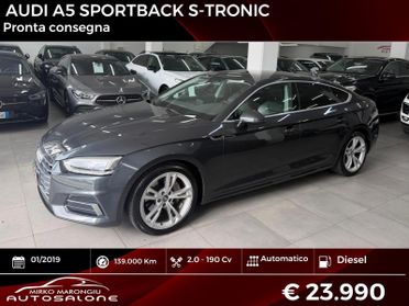 Audi A5 2.0 TDI 190 CV S tronic Sport FINANZIABILE