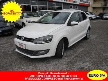 VOLKSWAGEN Polo 1.6 TDI DPF 5p. Highline BlueMotion - OK NEOPATEN.
