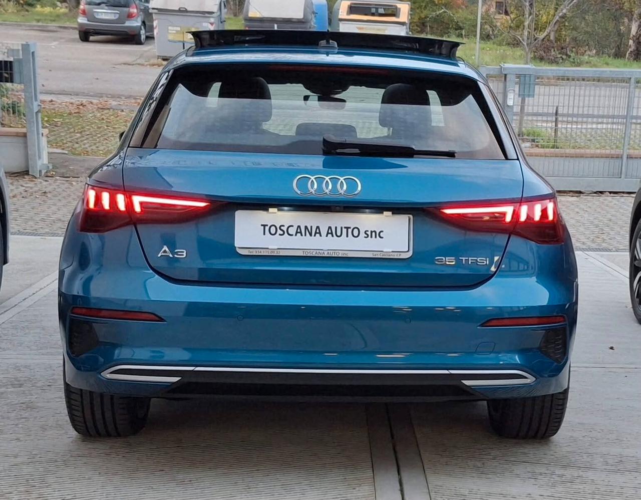 Audi A3 SPB 35 TFSI S tronic line edition tetto panoramico