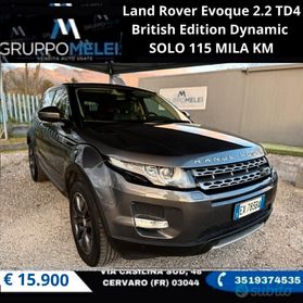 Land Rover Evoque 2.2 TD4 British Edition Dynamic SOLO 115 MILA KM